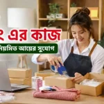 ঘরে বসে প্যাকিং এর কাজ কি